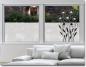Preview: Fensterfolie geschwungene Mohnblume