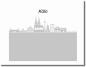 Preview: Michglasfolie Skyline Koeln mit unterer Flaeche blickdicht