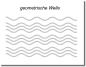 Preview: glasdekorfolieGeometrische Welle – Moderner Sichtschutz mit Schwung