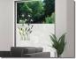Preview: Fensterfolie eine geschwungene Mohnblume