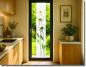 Preview: Fensterfolie Mohn im Wind mit filigranen Mohnblumen als dekorativer Sichtschutz für Fenster und Glasflächen