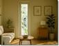 Preview: Schmale Fensterfolie Mohn im Wind