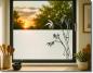 Preview: Fensterfolie Zen Bambus mit asiatischem Bambusmotiv als dekorativer Sichtschutz für Fenster und Glasflächen