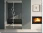 Preview: Glasdekorfolie modernes Rautenband