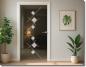 Preview: Glasdekorfolie schraeges Linienraster