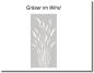 Preview: Glastürfolie Gräser im Wind
