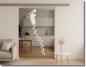 Preview: Glasdekorfolie Fuesse von gross nach klein