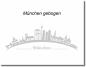 Preview: fgensterfolie skyline muenchen gebogen