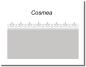Preview: Fensterfolie Cosmea sichtschutz mit borduere