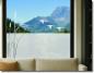 Preview: Fensterfolie Airfrida mit fliegenden Enten über Schilf als dekorativer Sichtschutz für Fenster und Glasflächen