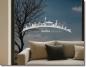 Preview: milchglasfolie skyline berlin gebogen