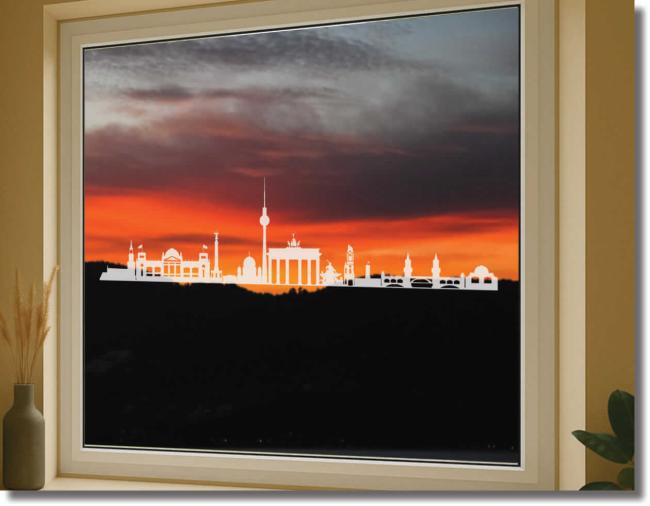 milchglasfolie skyline berlin gerade