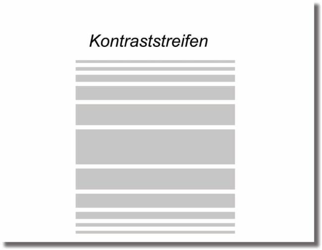 duschtuerfolie Kontraststreifen