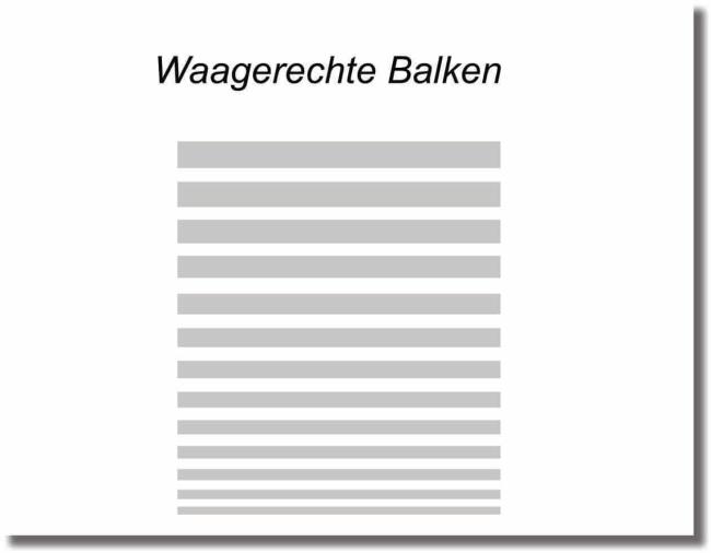Duschdekorfolie Waagerechte Balken