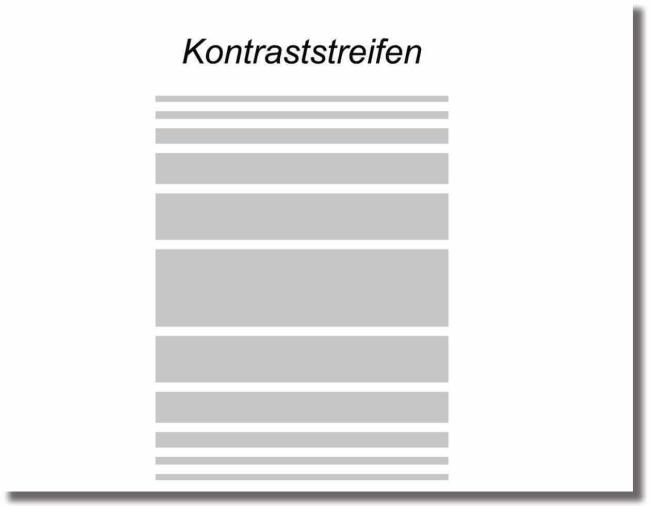 glasdesignfolie kontraststreifen