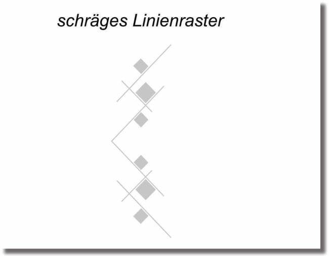 Glastürfolie schraeges Linienraster