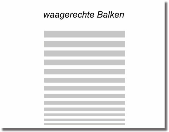 Glastürfolie waagerechte Balken