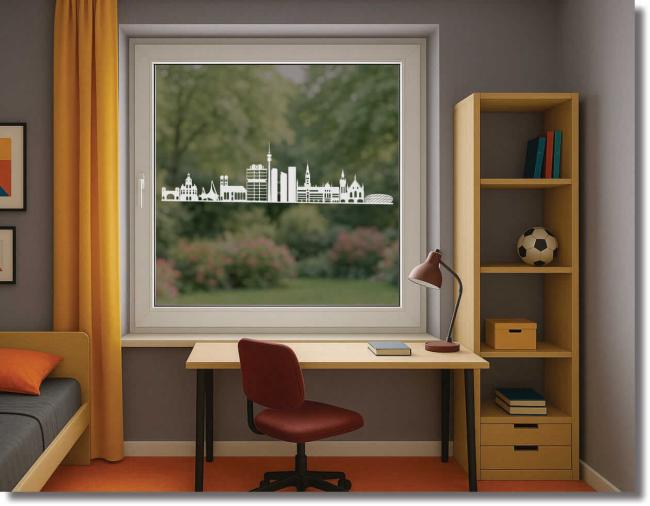 blickdichte skyline muenchen gerade