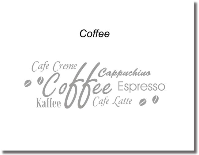 wandsticker coffee