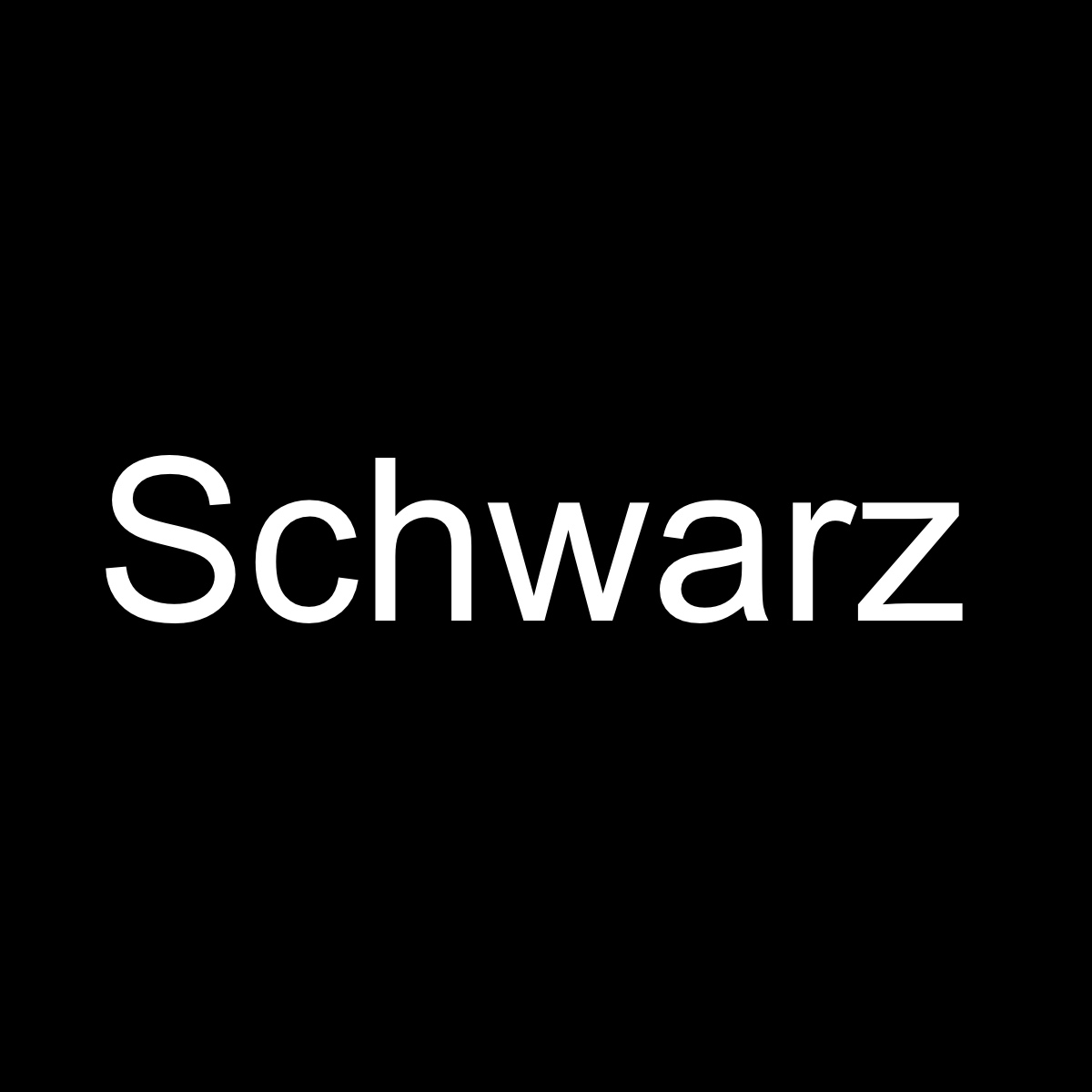 Schwarz