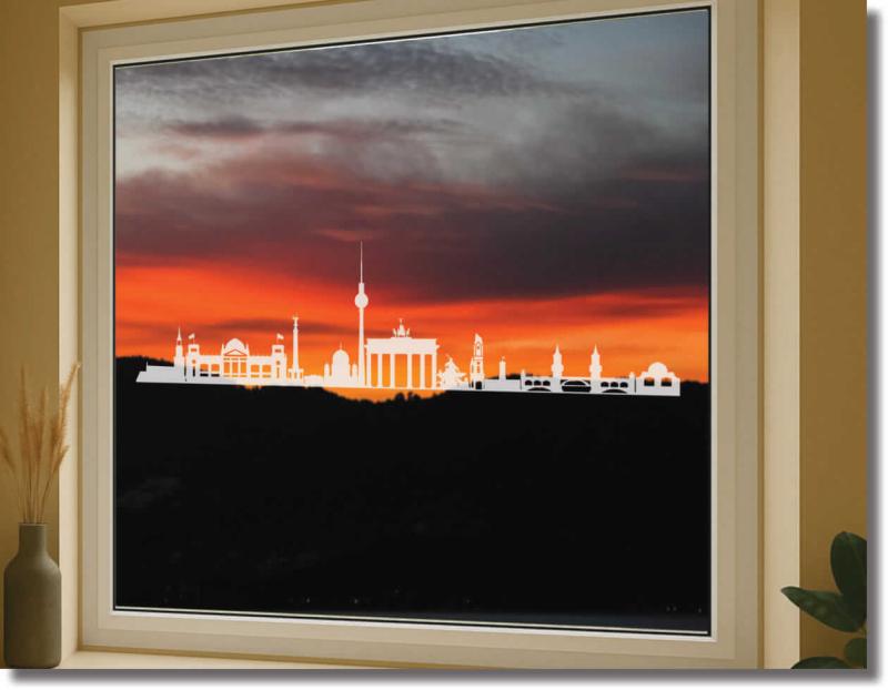 milchglasfolie skyline berlin gerade