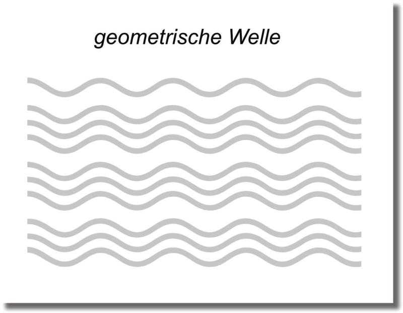 glasdekorfolieGeometrische Welle – Moderner Sichtschutz mit Schwung
