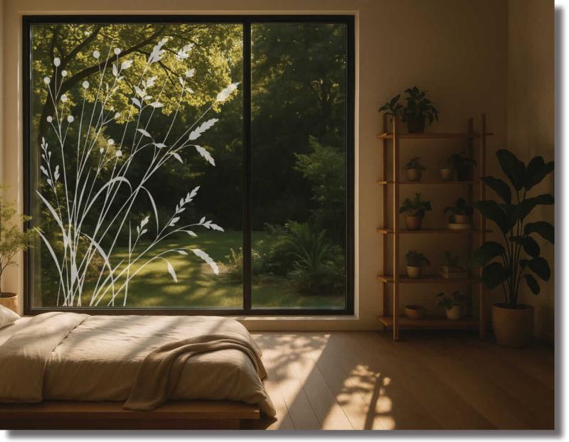 Glastürfolie sommerfluestern