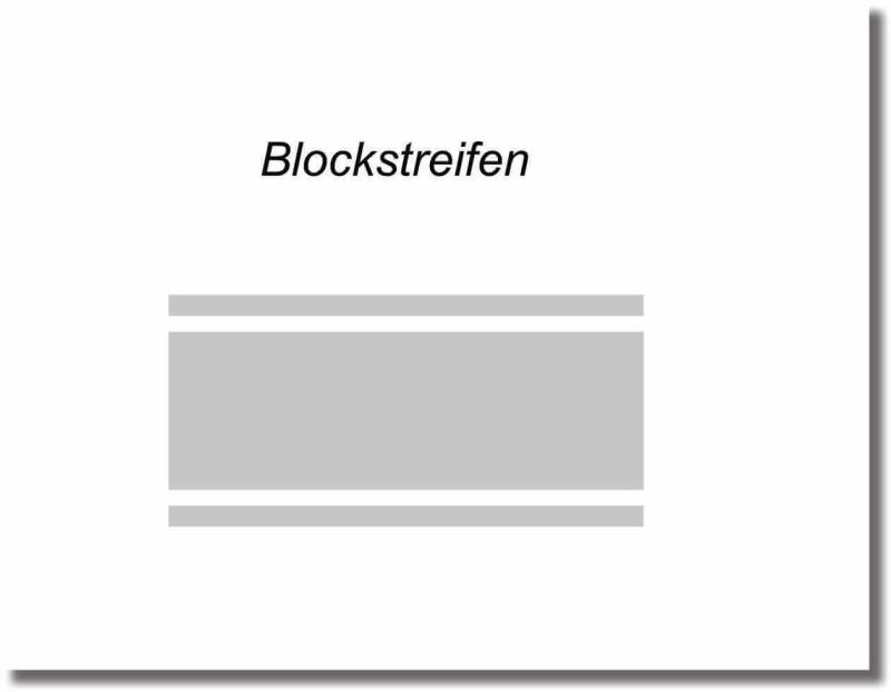 duschtuerfolie Blockstreifen