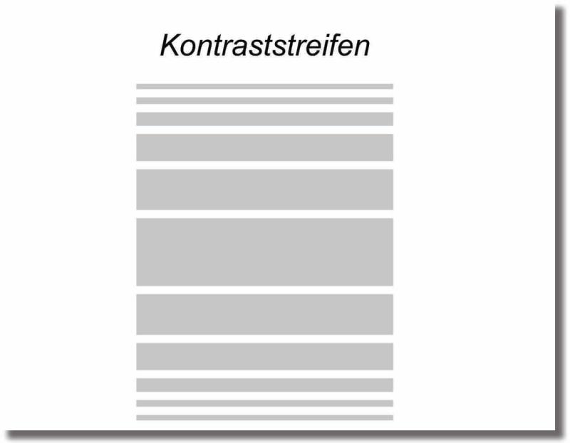 glasdesignfolie kontraststreifen
