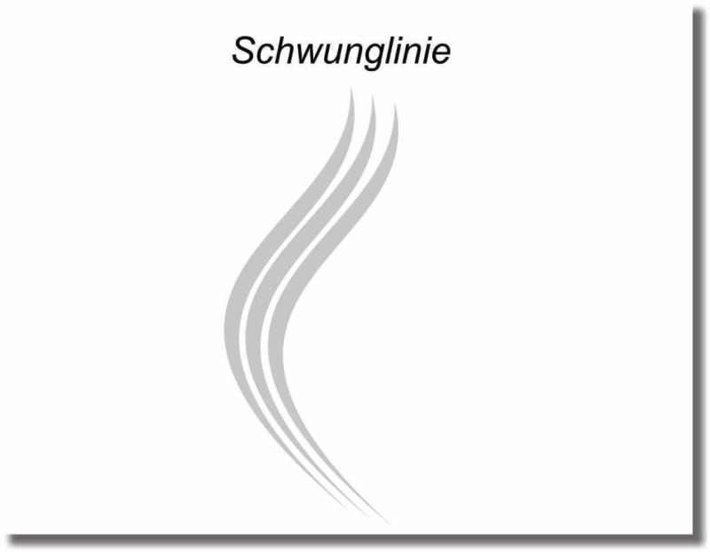 duschtuerfolie schwunglinie drei breite wellen waagerecht