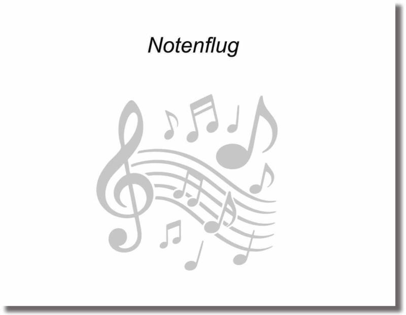 galstuerfolie notenflug