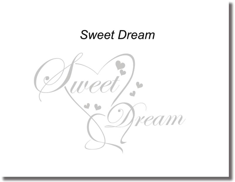 Selbstklebende Wanddeko Sweet Dream.jpg