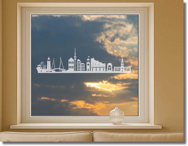 blickdichte skyline hamburg gerade