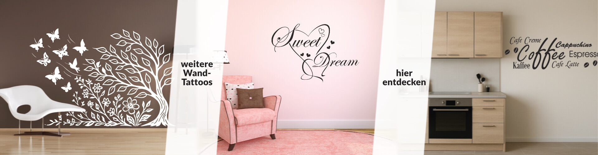 Wandtattoos und Wandsticker